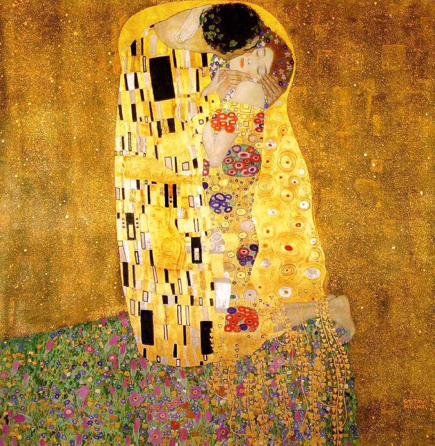 Gustav Klimt - The Kiss 1908